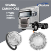 Wholesale supplier view of 1776552 electronic fan clutch for Scania P G R trucks showing 6-pin connector.