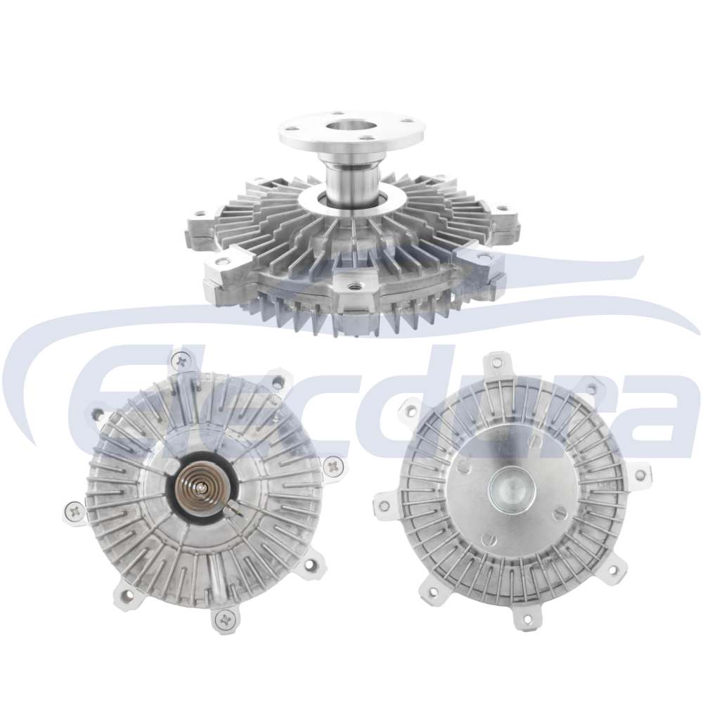Bulk shipment of 2523742560 fan clutch for Hyundai LCV distributors with reinforced vertical packaging.