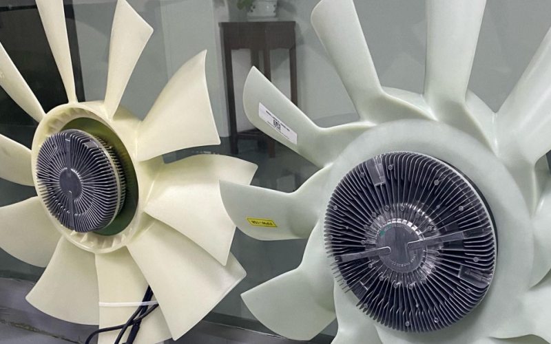 High torque fan clutch for heavy load engine cooling and demanding commercial applications