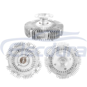 Wholesale factory view of 162100E10 mechanical fan clutch for Toyota Hilux 2.8 and 3.0 diesel.
