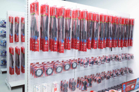 auto parts retail display wall