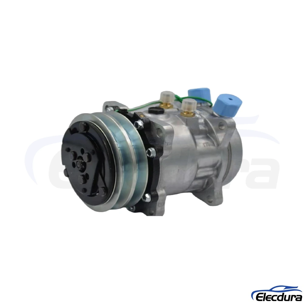 Sanden-Type 505 A2 125mm 12V R134a universal AC compressor