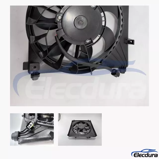 Tesla Model S Radiator Cooling Fan Assembly 600835800D for aftermarket wholesale supply