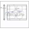 Universal A/C Condenser 320 &times; 452 &times; 26 mm