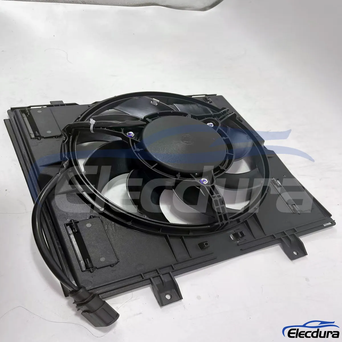 Aftermarket dual radiator cooling fan assembly 99762403503 for bulk parts supply