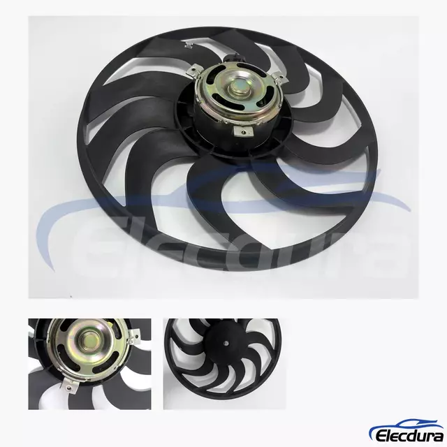 52023128 Radiator Cooling Fan Assembly for Fiat Mobi aftermarket wholesale supply