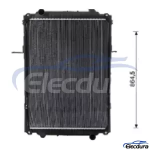 Aftermarket Volkswagen Truck Water Radiator 2T2121253F for Constellation wholesale replacement