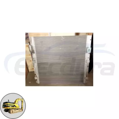 Caterpillar E345C hydraulic oil cooler 281-3514 core view for wholesale suppliers and bulk order distributors.