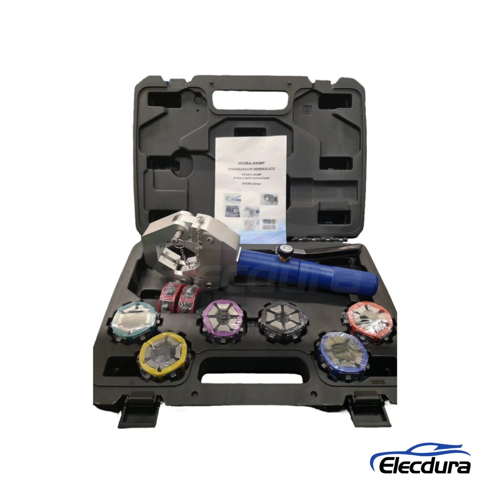 Kit profesional de sertizare furtun A/C hidraulic cu matrițe cu coduri de culoare pentru furnizarea de scule en-gros