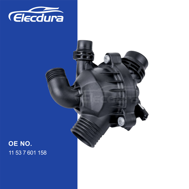 BMW engine coolant thermostat 11 53 7 601 158 aftermarket replacement part