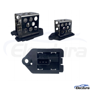 Blower Fan Resistor 1267E3 Replacement HVAC Fan Control Resistor with 2 Pin Connector Citroen C3 Radiator