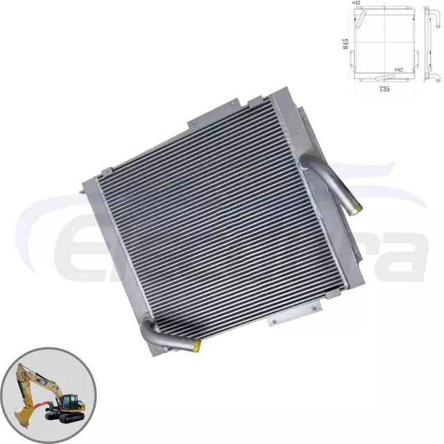 Caterpillar E320A hydraulic oil cooler 7Y-1960 wholesale aftermarket replacement
