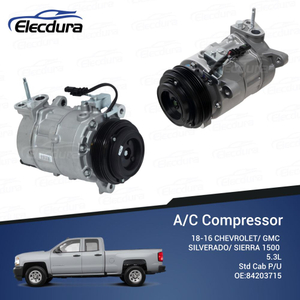 Aftermarket 7ZSE17 109.5mm PV4 compressor for GMC Sierra 1500 5.3L bulk order.
