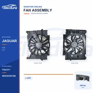 Radiator Cooling Fan Assembly for Jaguar XF 400W T4A3311 Bulk Supply