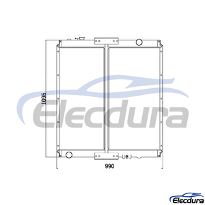 4403413 HITACHI EX350-5/300-5 Radiator
