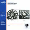 Ensemble ventilateur de refroidissement de radiateur pour Mercedes-Benz G463 / G500 850W A4635000293 Approvisionnement en vrac