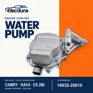 Engine Water Pump 16032-25010 with Bracket for Toyota Bulk Supply