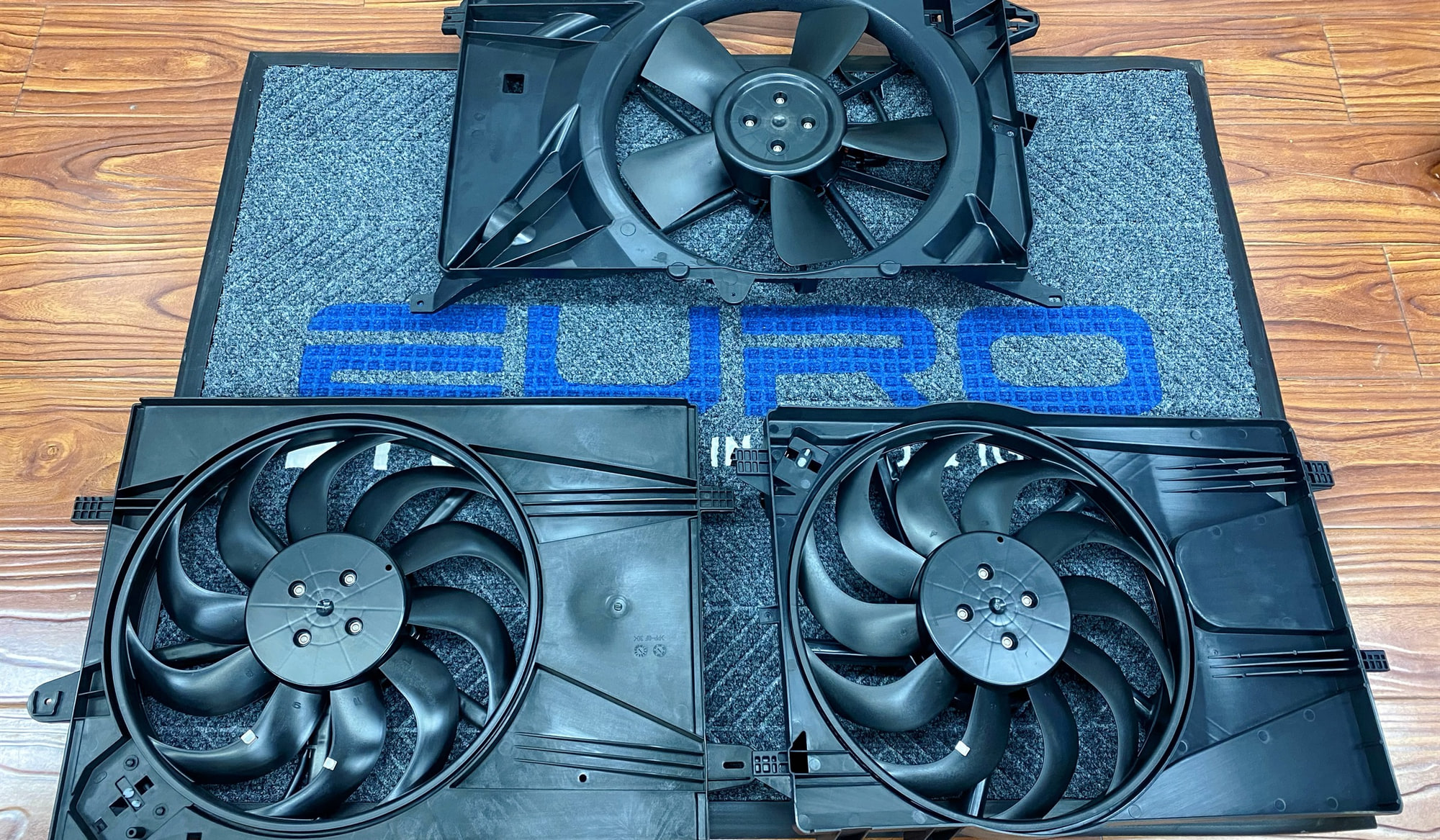 Multiple cooling fan assemblies reviewed for a buyer project