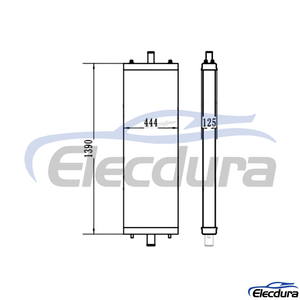 209-03-41210 KOMATSU PC800-8 Radiator
