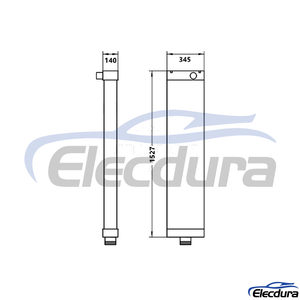 561-03-81652 KOMATSU HD785-7 Radiator
