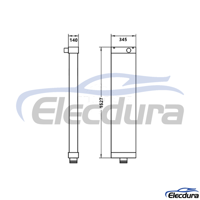 561-03-81652 KOMATSU HD785-7 Radiator