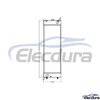 20Y-03-41651 KOMATSU PC200-8 Wide Version Radiator