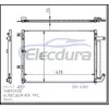 52014775AB Jeep Cherokee 2014-2017 A/C Condenser 16mm Core