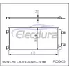 39011385 Chevrolet Cruze 2016-2018 Condensador A/C
