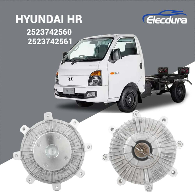 Wholesale 2523742560 fan clutch for Hyundai HR 2.5 Diesel featuring precision bimetal thermostatic coil.