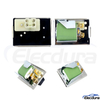 OE-equivalent 191959263C 4-pin blower motor resistor (Bosch 3131090044) for VW Golf MK2 and Jetta air conditioning.