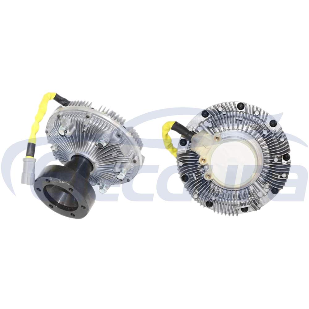 Off-highway fan clutch for agricultural tractors and construction machinery cooling systems