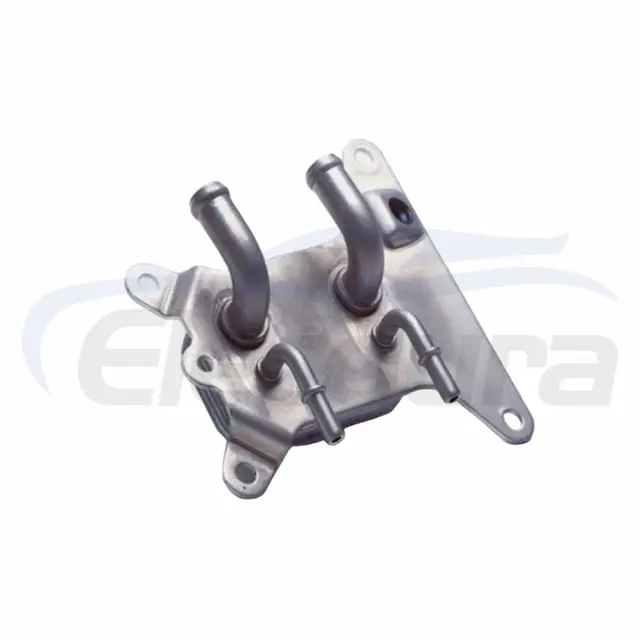 Diesel fuel cooler replacement part for leak and temperature control sourcing