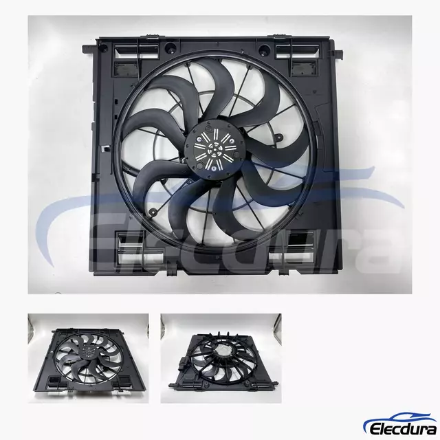 17428487636 BMW Brushless Radiator Cooling Fan Assembly aftermarket wholesale replacement