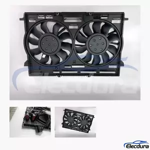 80A121003 Audi Brushless Radiator Cooling Fan Assembly aftermarket wholesale replacement
