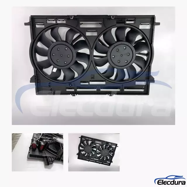 80A121003 Audi Brushless Radiator Cooling Fan Assembly aftermarket wholesale replacement
