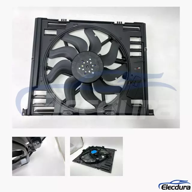 17118666815 BMW Brushless Radiator Cooling Fan Assembly aftermarket wholesale replacement