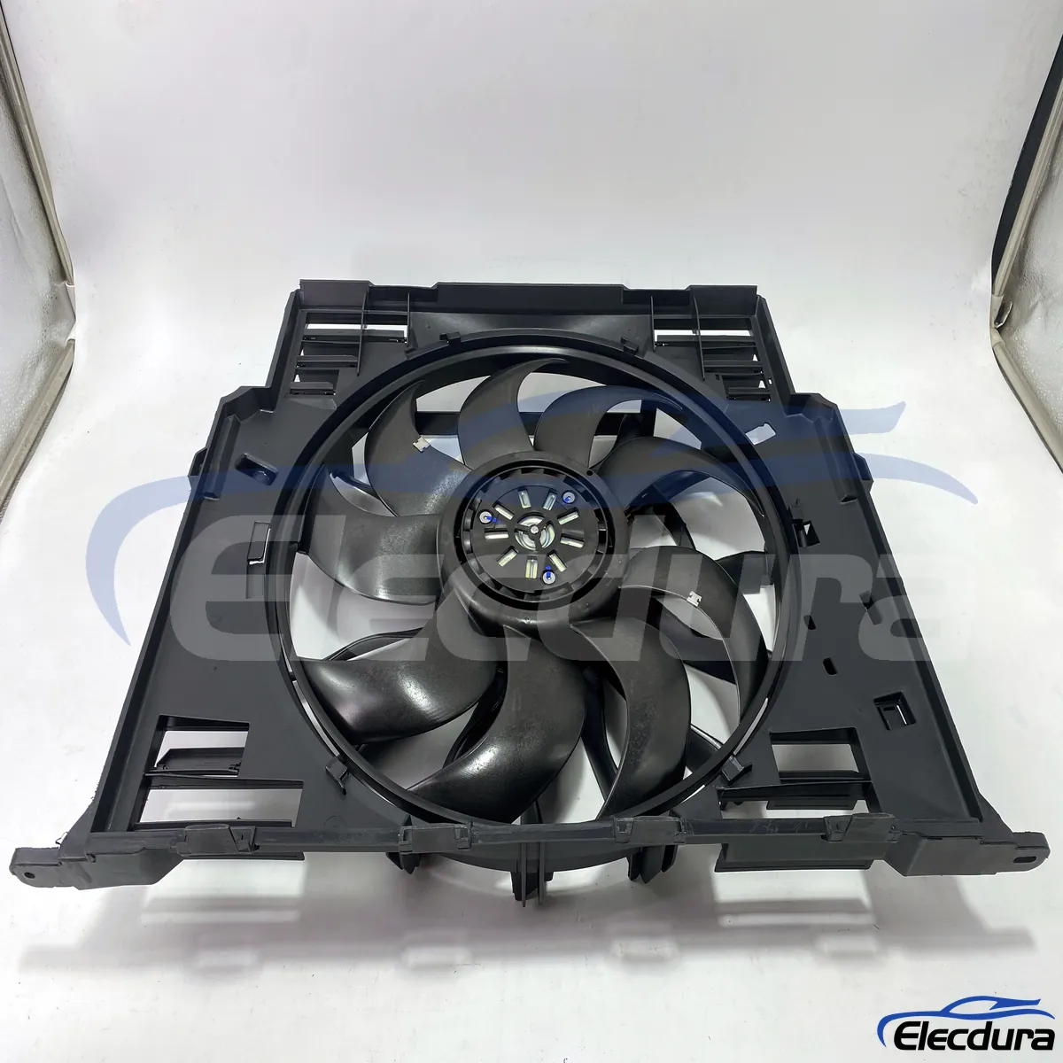 Rakitan Kipas Pendingin Radiator BMW Brushless Pengganti OE 17428742612 pasokan suku cadang massal