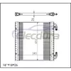 Universal A/C Condenser 18 &times; 18 Size with 26 mm Core