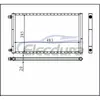 Universal A/C Condenser 483 &times; 285 &times; 20 mm