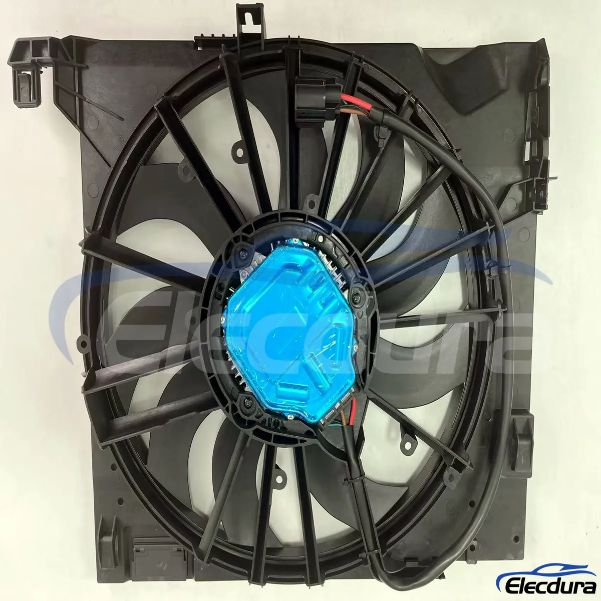 Gruppo ventola di raffreddamento del radiatore senza spazzole aftermarket 9W838C607BK per importatore e fornitura di parti di riparazione