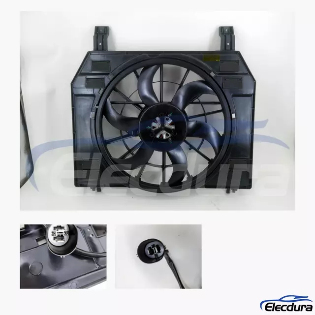 LR084438 Brushless Radiator Cooling Fan Assembly for Land Rover Range Rover Sport aftermarket wholesale supply