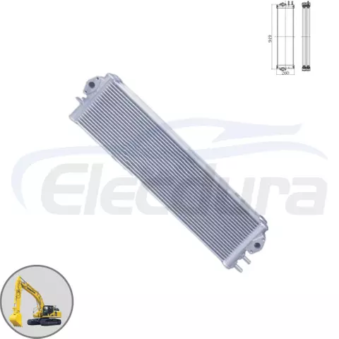 Hydraulic Oil Cooler 203-03-71140 949x260mm wholesale supplier for Komatsu PC100-5 PC120-5 bulk order aftermarket replacement