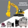 0K24261K00A Komatsu A/C compressor aftermarket replacement for wholesale equipment parts supply
