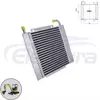 Full assembly hydraulic oil cooler 271-7048 suitable for Caterpillar E303. Heavy duty aluminum design available for large volume wholesale