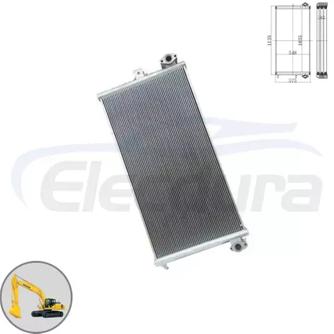 208-03-72160 hydraulic oil cooler for Komatsu PC400-7 excavator wholesale aftermarket supplier bulk order