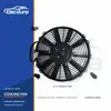 Universal Ανεμιστήρας ψύξης ψυγείου 12 ιντσών Straight Blade 220W Χονδρική