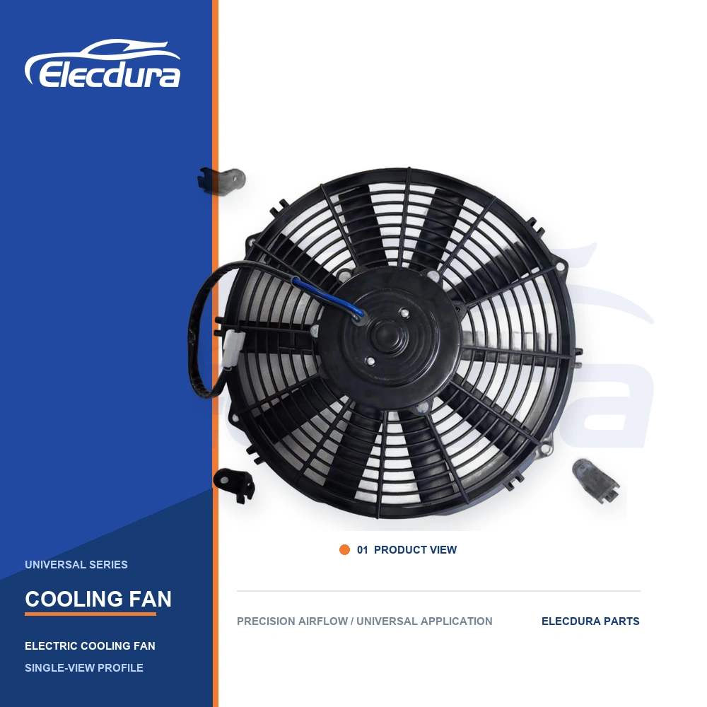 Universal Ανεμιστήρας ψύξης ψυγείου 12 ιντσών Straight Blade 220W Χονδρική