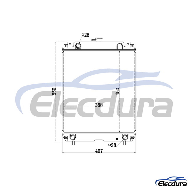 X220571211 KOMATSU PC40-8 Radiateur