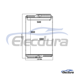 256-5310 CAT 950H Radiator