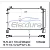 8846024100 Lexus Rc350 2016-2018 Skraplacz klimatyzacji rdzeń 12mm